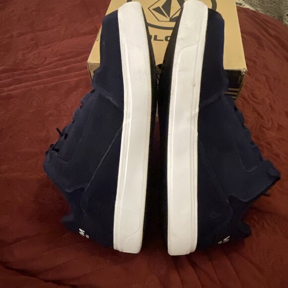 Volcom Evolve Skate Work Shoes Composite Toe Slip-Resistant Blue  Men's 12W Work - Picture 12 of 16